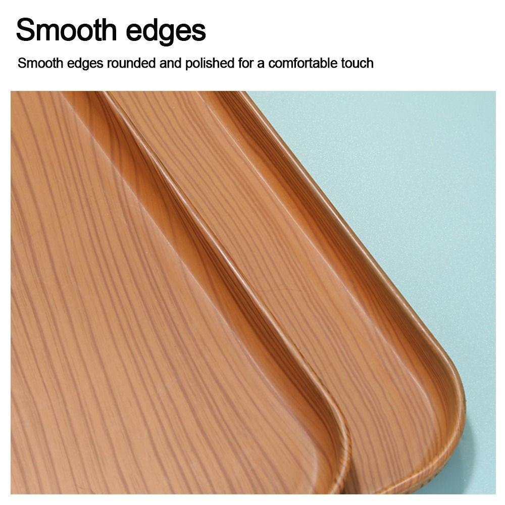 Multiple Colors Pallet Rectangular Storage Tray Nordic Hotel Service Tray  Kitchen Supplies