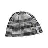 Harajuku Letter Cloth Label Knitted Hat Women's Autumn and Winter Warm Wool Hat Striped Face Small Pullover Hat