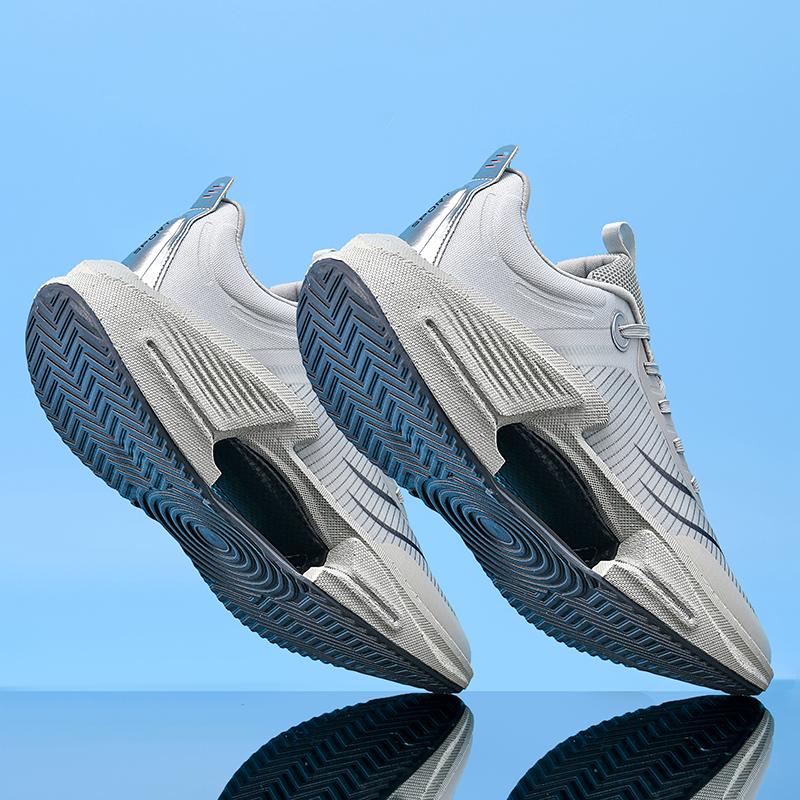 Carbon Plate Air Cushion Men Sports Running Shoes Marathon Breathable Lightweight Women's Comfortable Athletic Nonskid Sneakers