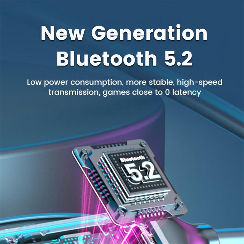 Căști Bluetooth True Wireless cu bandă pentru gât, Căști stereo binaurale pentru sport, Bt22