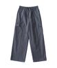 ANALOG MOOD Semi-Wide String Cargo Pants (Charcoal)