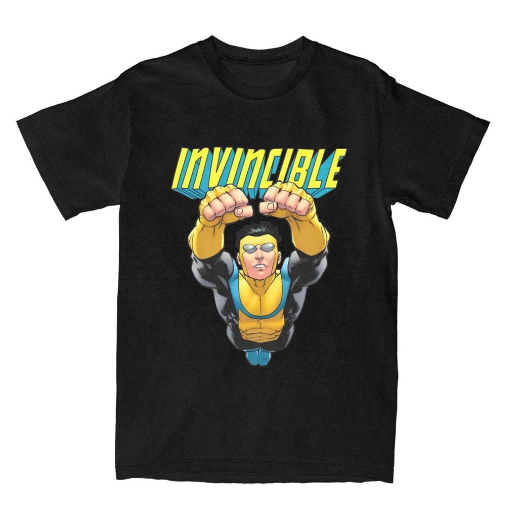 Hip Hop Invincible Atom Eve T Shirt 2026 Summer Unisexs Womens Casual Fashion Oversized Pure Cotton Tshirt Street Y2K Style