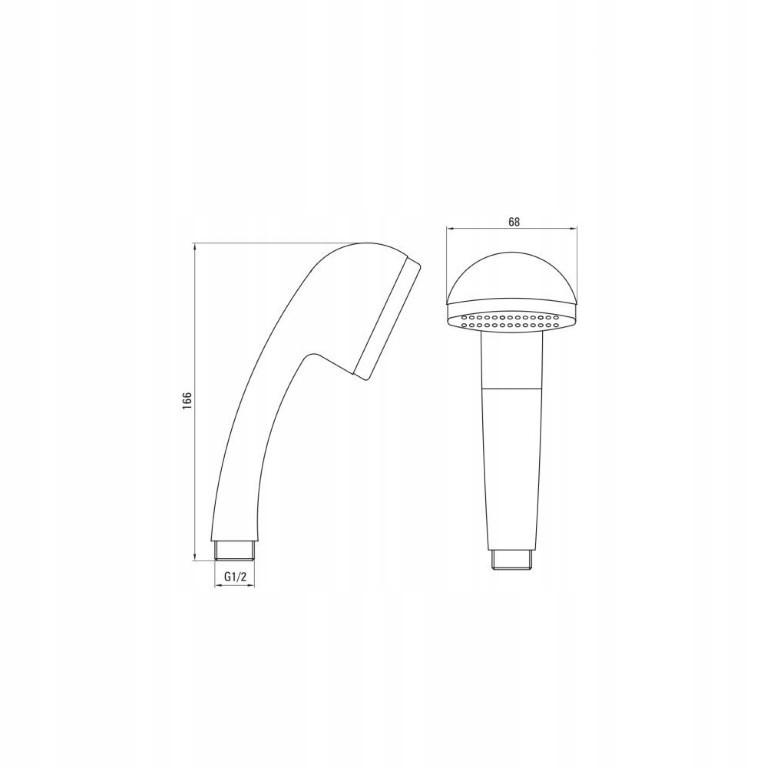 Neo Classic Chrome Shower Head