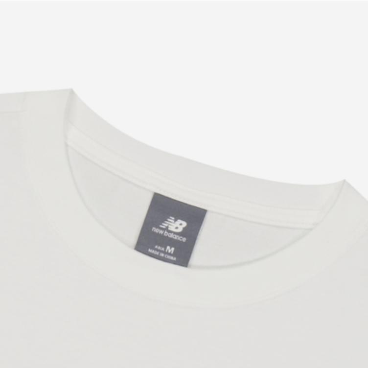 Men's T-Shirt New Balance T Shirt Men's White