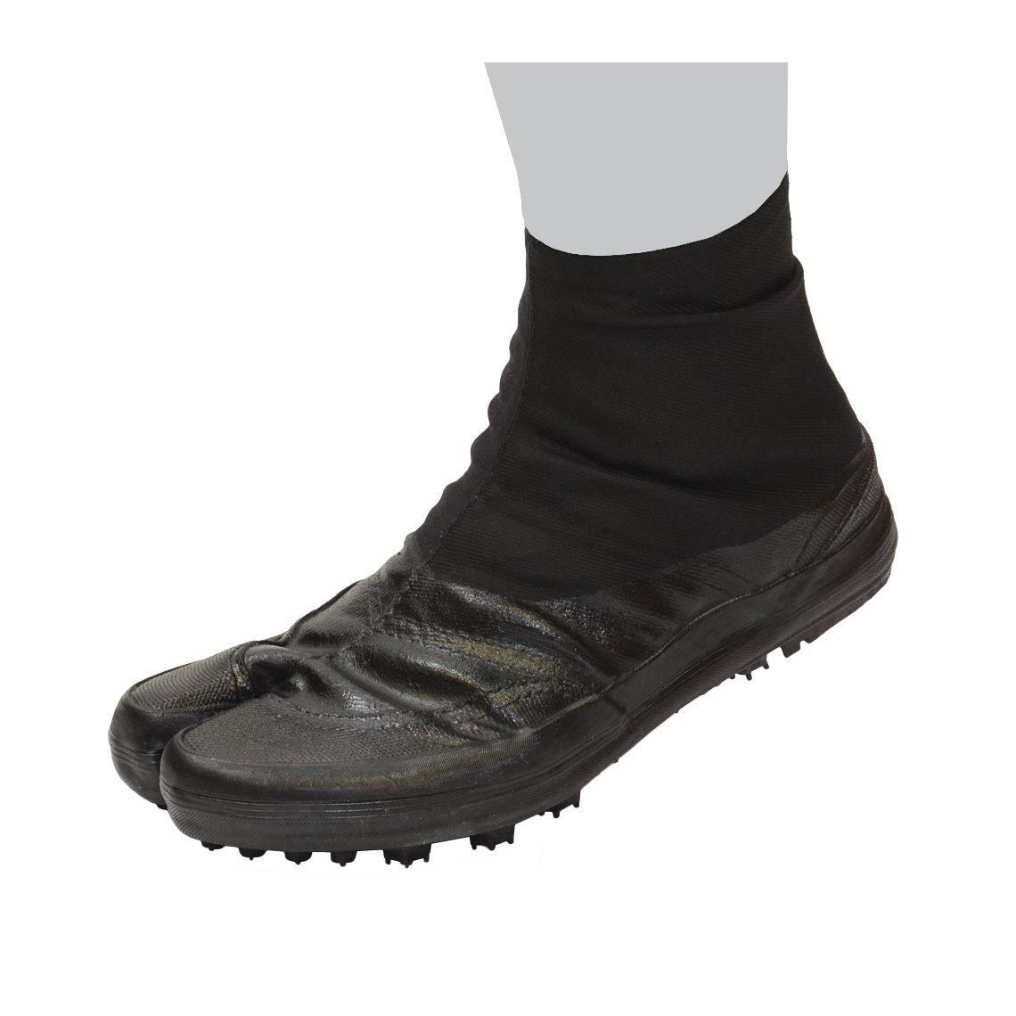

Shokaido Rubber Spike Tabi Boots, Black, Large Size (4 pairs), I-20-4, 27.0cm