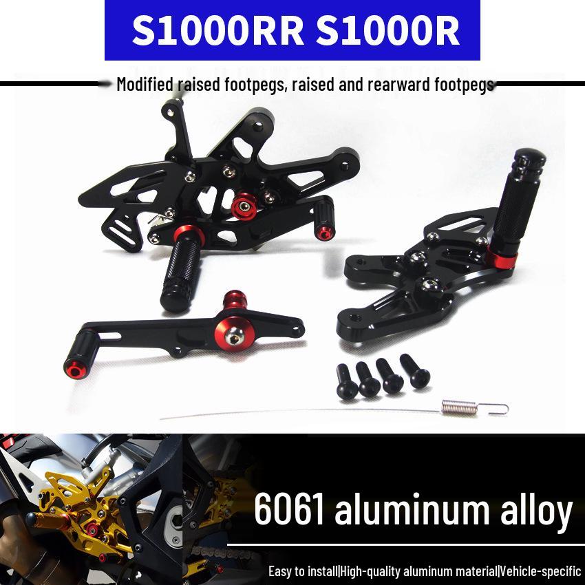 

Racing Style Raised Footpegs for BMW S1000RR (2015-2018) / S1000R (2017-2019) Titanium