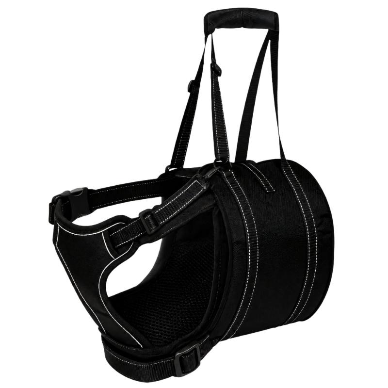 Dog Support Wrap for Senior Dogs with Sliding Fit Controls, Soft-Lined Chest Panel, and Two Handles for Guided Short Walks