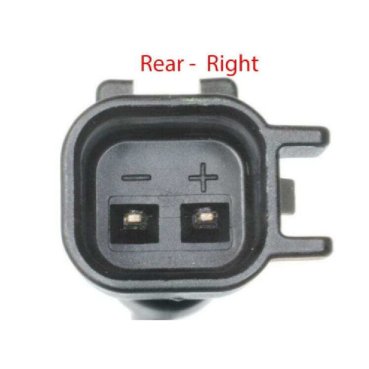 Set 2 ABS Wheel Speed Sensor Fit Front L/R Dodge Caliber Jeep Compass Patriot