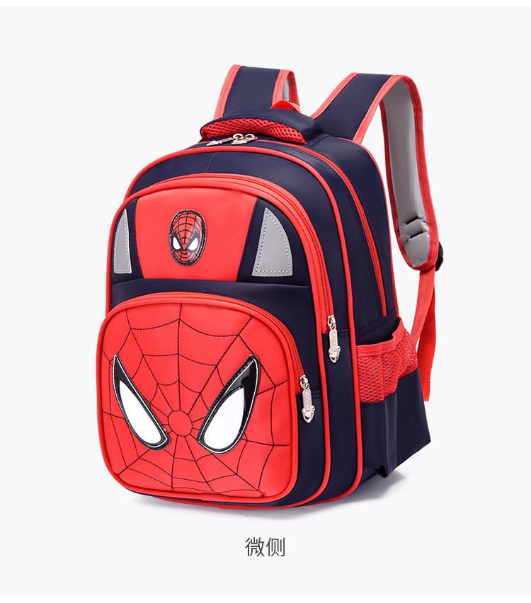 Adorable Cartoon Kids Backpack For Boys And Girls Nylon Material Lightweight красный