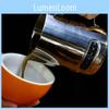 Premium Stainless Steel Latte Art Pitcher With Temperature Sticker 600ml Modern Design