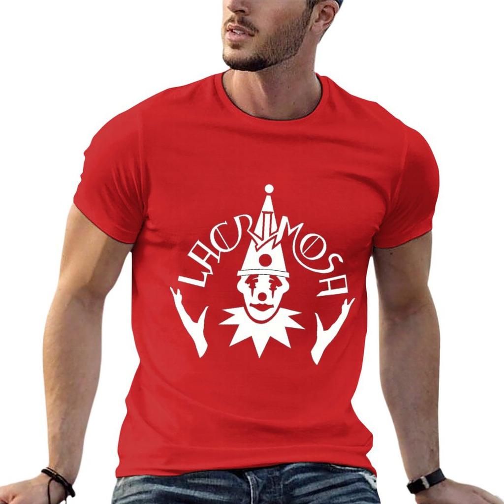 Lacrimosa Clown \t T-Shirt Boys Whites Designer Shirts Cotton Graphic Tees Mens White T Shirts