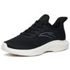 Anta Running Collection Comfortable Abrasion Resistant Low Top Running Shoes Women's Black 122225571-1
