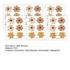 6Pcs Daisy Wall Stickers Self-Adhesive Vinyl Wall Decals Waterproof And Removable Boho Floral