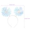 Pompom Headband Birthday Party Boppers Flexible Comfortable New Years Valentines Party Supplies Photo Booth Props Accessories