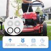 Clutch Washer Friction Ring Rhandlh Keyway Kit For Toro Super Recycler Mowers For Lawn Boy Silver and Gold Series Mowers