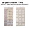 Underwear Organizer Wall Hanging With Nonwoven Fabric For Bedroom Storage