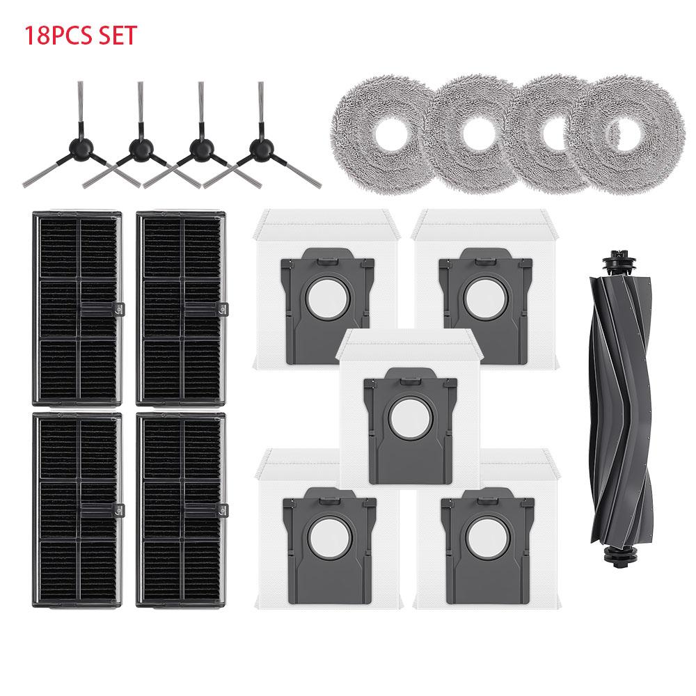 For Dreame X30 Pro X30 Ultra L10s Pro Ultra Heat Vacuum Cleaner Accessories Main Roller Side Brush Filter Mop Dust Bag Brush