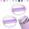 2 Pcs Replacement 20/30 oz Dustproof Spill Proof Resistant Tumbler Lid for Stanley Cup,  Fit for Stanley and More Coffee Mugs