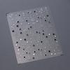 Bronzing Nails Sticker Ice Transparent Star Back Adhesive Nail Art Stickers Cool Five-pointed Star Manicure Decoration 3D Decals