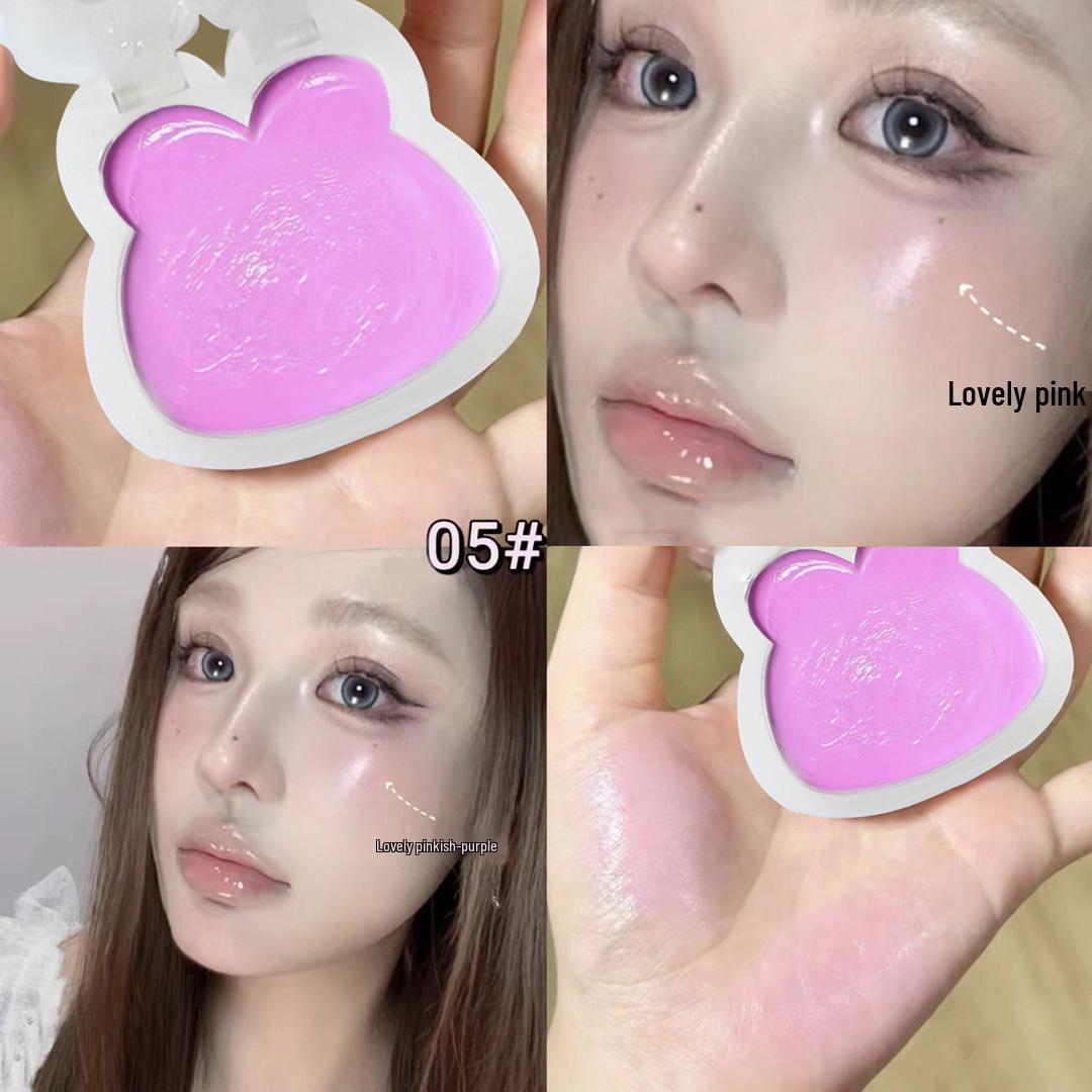 

Cappuvini Little Rabbit Multi-Use Balm: Korean-Style Plumping Highlight & Blush for a Girlish, Age-Defying Glow. 3.5g