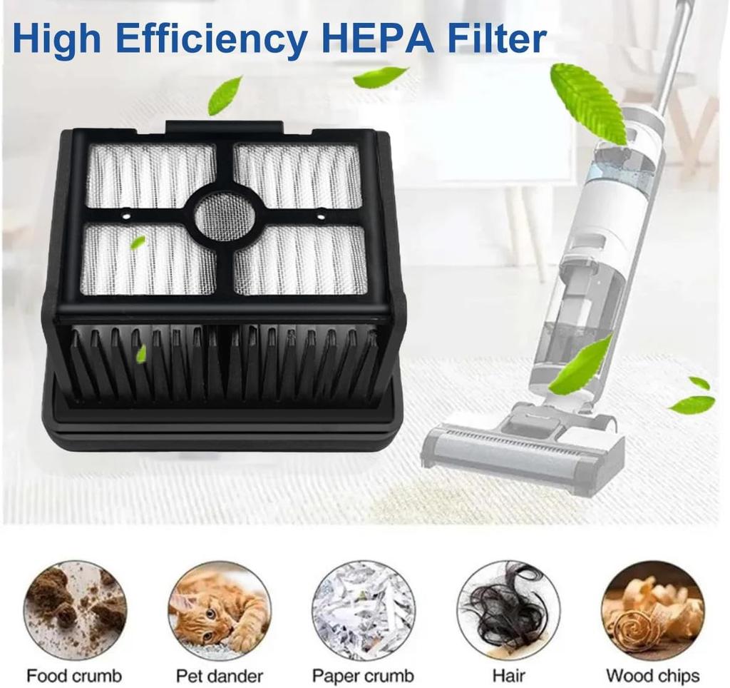 Accesorii Pentru Dreame H12 Pro / H12 Plus Perie Moale Piese de Schimb Aspirator Umed Uscat Role Filtru Hepa