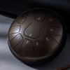 Steel Tongue Drum 6 Inch 11 Notes D Tones Glucophone Ethereal Drum Music Drum Tongue Drum Percussion Instrument