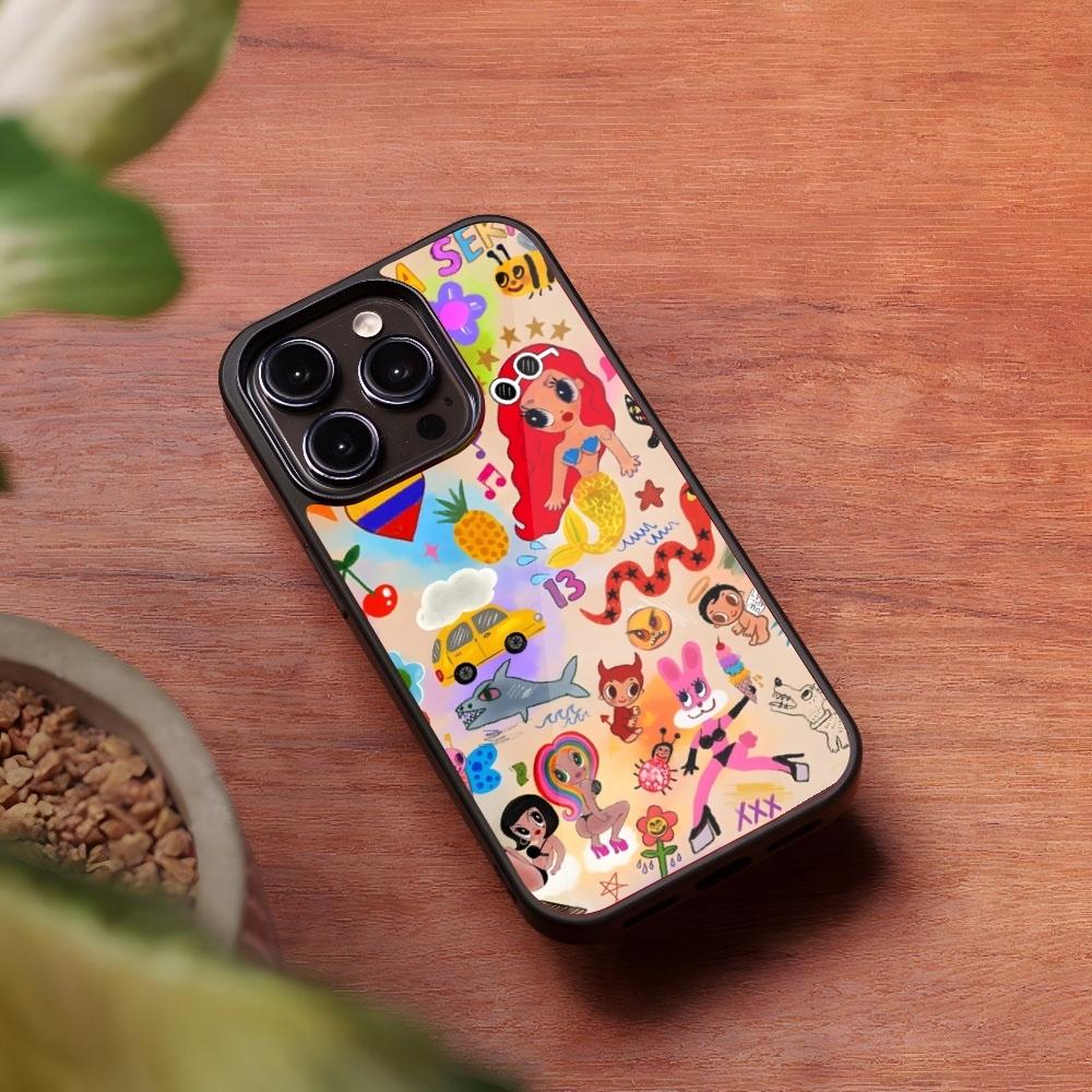 Karol G Manana Sera Bonito Handyhülle für iPhone 16 15 14 13 Pro Max 12 11 Mini 7 8 Plus Se Xr X Xs Fundas Schale PC+TPU Hülle