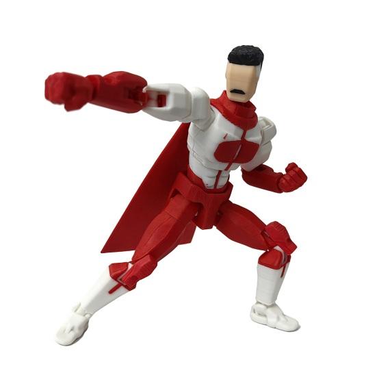Action Figure Exquisite with Flexible Joints Fully Articulated Model Desktop Display Collectible Gift for Fans