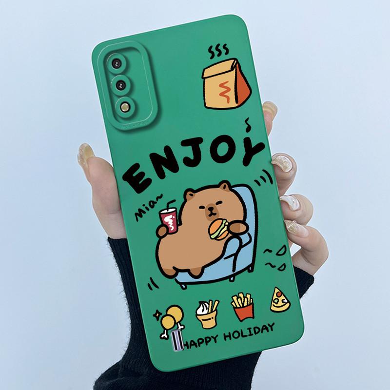 For Itel A26 A37 Cases ItelA26 ItelA37 Soft Silicone Phone Case Sweet Printing Cartoon Protective Shell Lovely Painted Cover