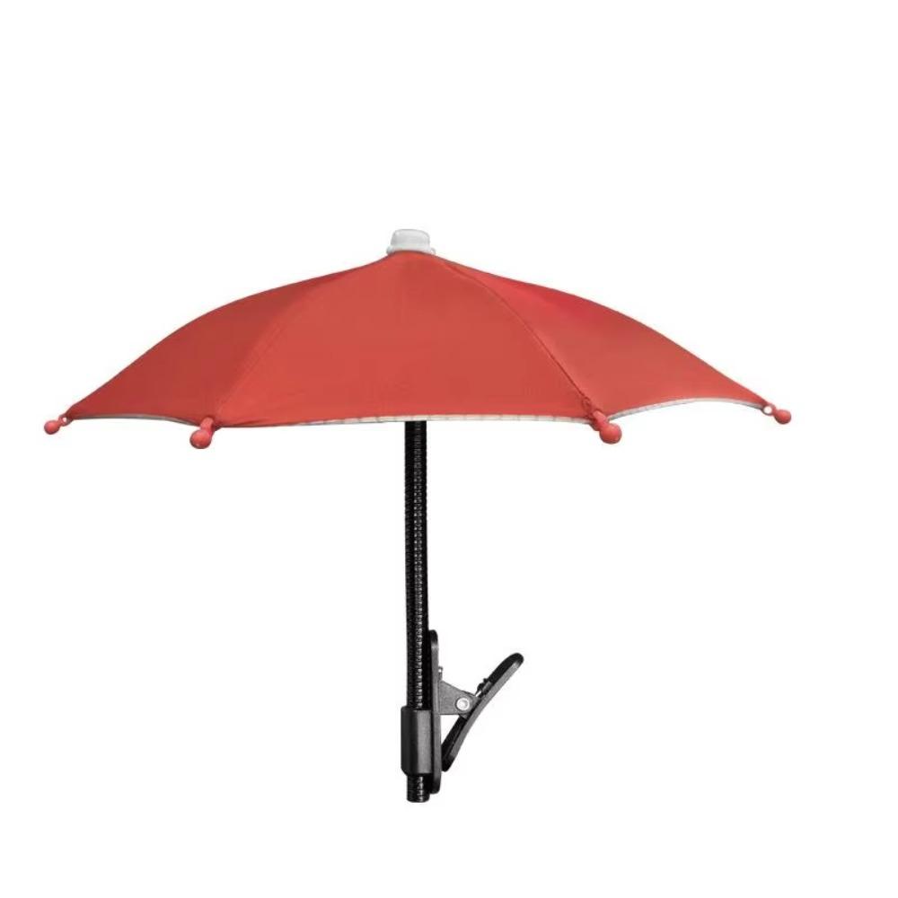 Bending Design Cell Phone Umbrella Anti-glare Phone Sun Shield  Shelter From Rain