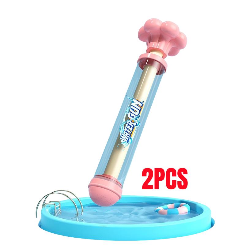 1/2PCS Fireworks Spray Toy Pull-Back Water Gun Outdoor Splash Games for Pool Lawn Activities Kid Summer Interactive Beach Gift
