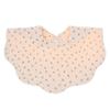 Baby Cotton Gauze Bibs With Printed Patterns And Wavy Edges Soft Absorbent Drool Burp Cloths For Infants And Toddlers