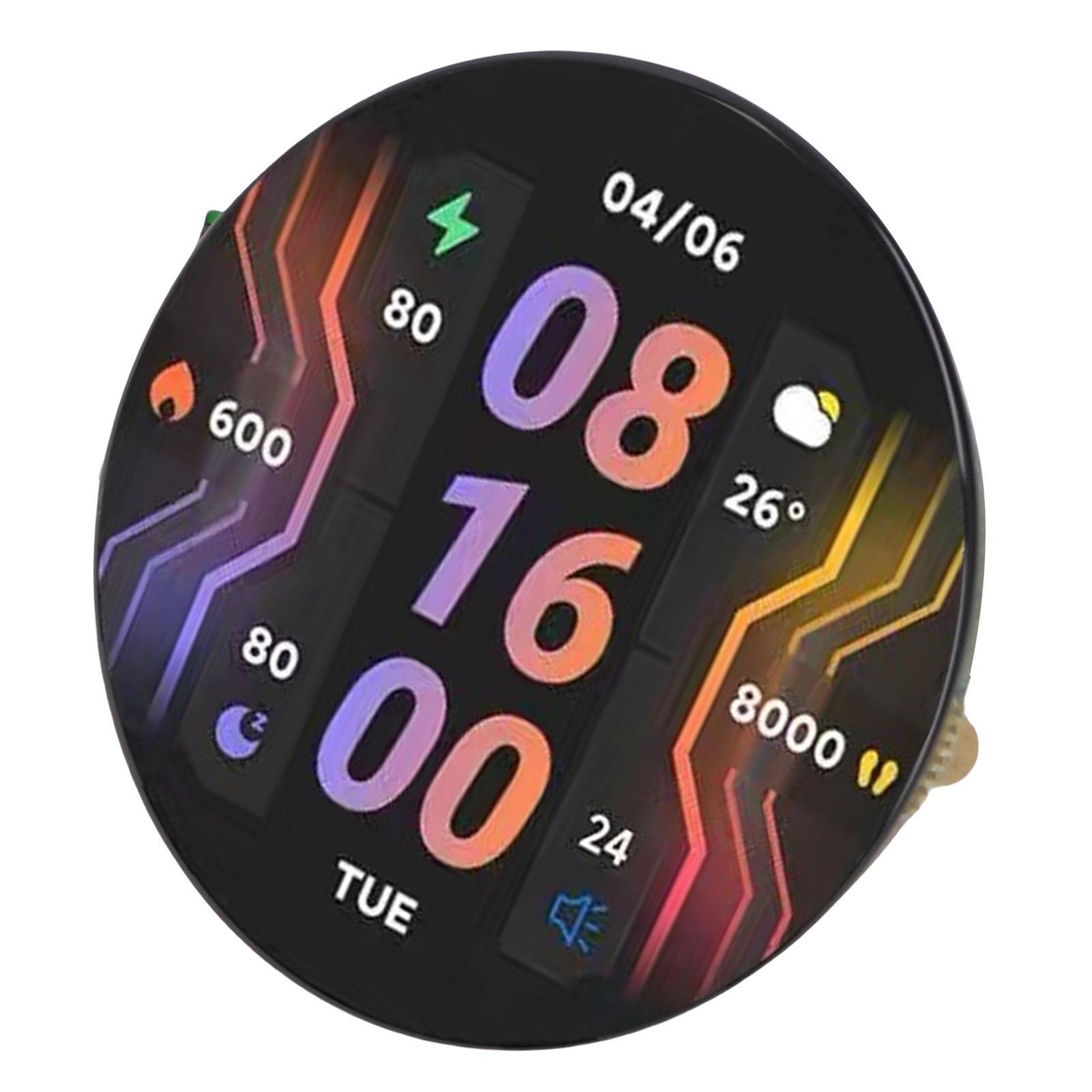 

Плата разработки подходит для процессора ESP32-S3R8 Xtensa 32 Bit LX7 с круглым сенсорным ЖК-дисплеем 1,46 дюйма