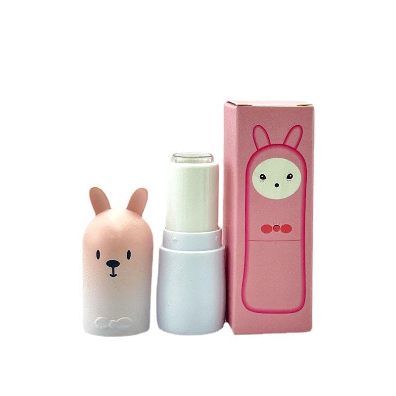 Cartoon Alpaca Lip Balm Tube, Cute Empty Lipstick Container for Kids, Refillable Cosmetic Packaging DIY Lip Care