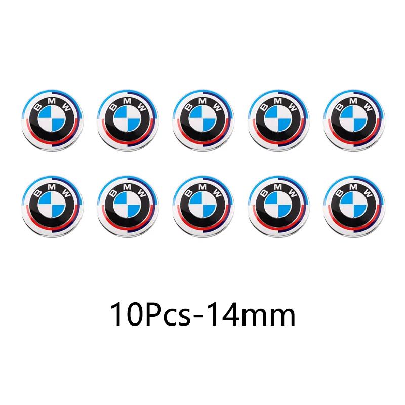 For BMW New 2025 Car Remote Key Logo Sticker Aluminum Emblem Decal For BMW F12 F13 G30 G32 F34 F40 F45 F46 X1 X2 X3 X5 X4 X6 X7