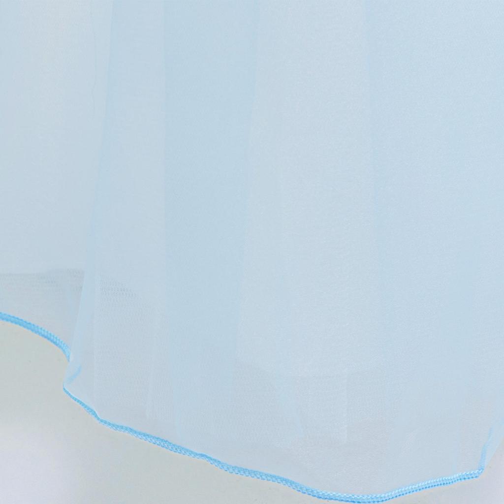 European and American Cinderella Princess Dress - Girls' Puff Sleeve Frozen Elsa Cosplay Costume for Festivals