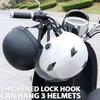 1Pcs Safety Helmet Lock Battery Car Universal Motorcycle Padlock Fixed Hook Locks Anti-theft Handle