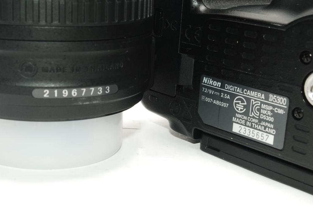 Nikon D5300 Digital SLR Camera with VR II Lens LCD 18-55mm Kit, Black, 24MP, 3.2-inch (D5300LK18-55VR2BK)