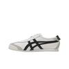 ONITSUKA TIGER Mexico 66 Weiß Schwarz Wildleder Zehenkappe Unisex Sneakers 1183A201-126