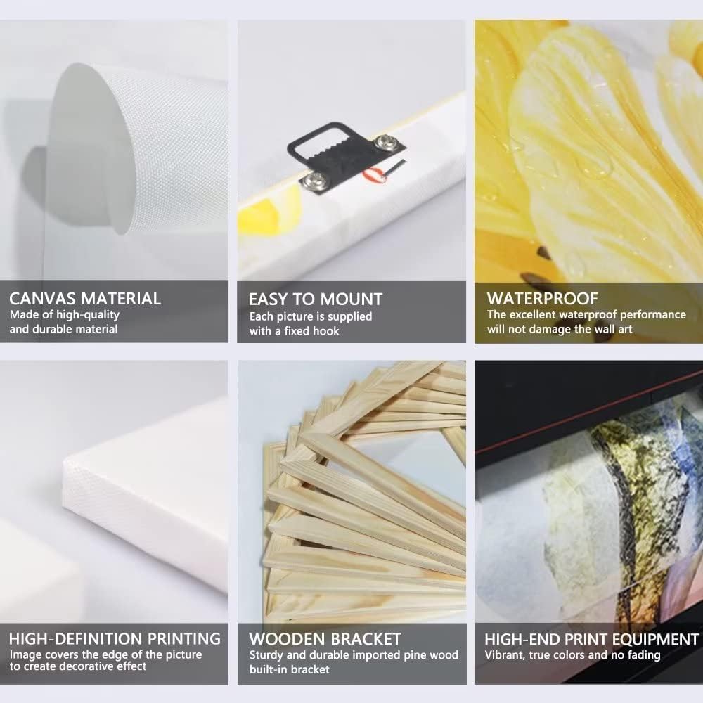 Ghfarez Tao Te Ching Saying Posters Quote Wall Art Vintage Motivational Wall Decor for Bathroom Decorations Modern Pictures Giclee Prints