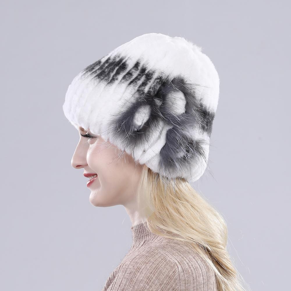 Шапки из меха кролика Рекс для России — фото 8