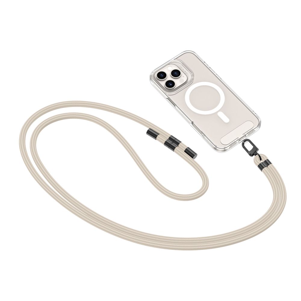 Tech-Protect C7S Rope Crossbody Strap Taupe/Black