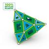 Eco-friendly and Creative Magnetic Building Kit - Geomag - Classic Panels Recycled 114 Pcs