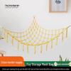 Corner Toy Hammock: Plush Triangle Storage & Room Decor