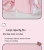 Girls' Cute Cartoon Kitten Sequin Backpack - Perfect for Travel and Outings