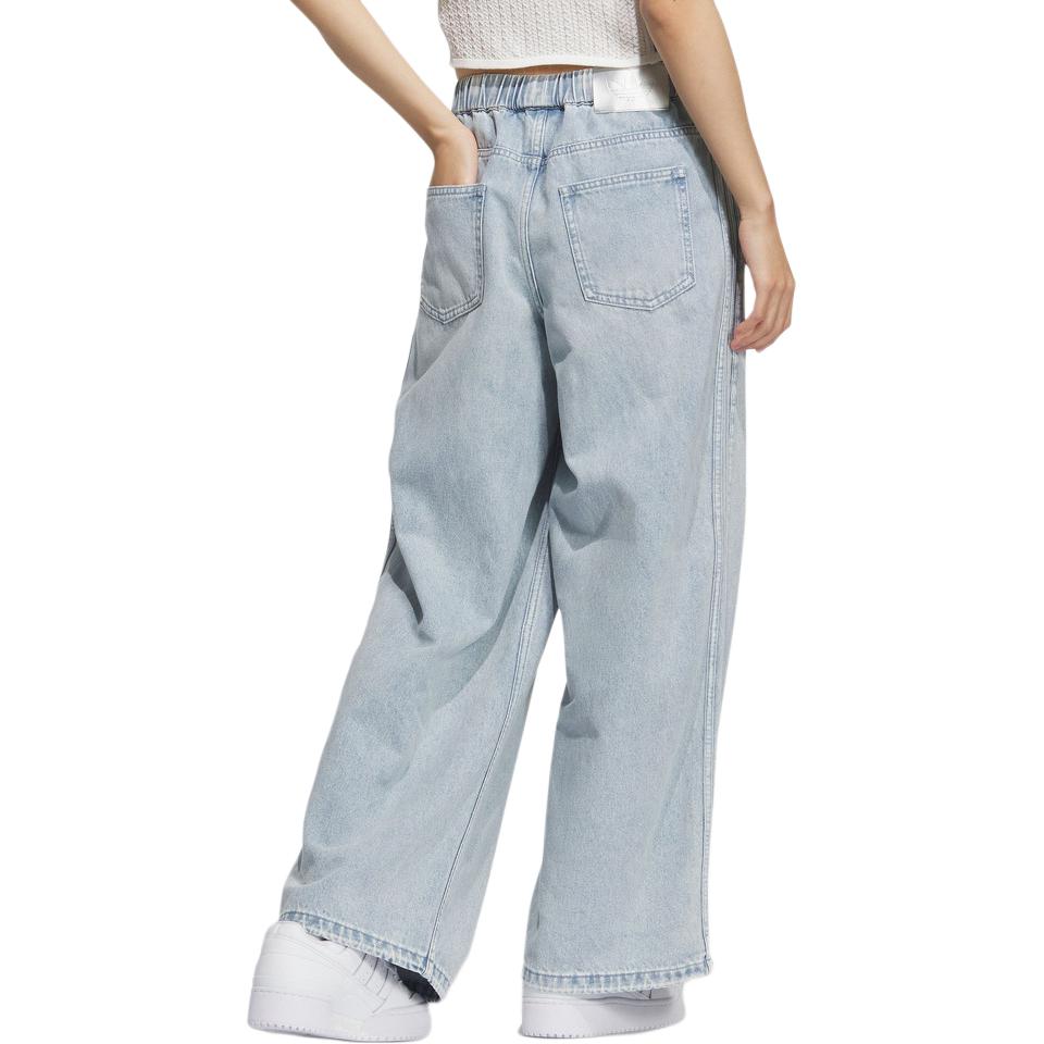 Adidas Originals Jeans Women's Light Denim Blue Moderate Other KC5837