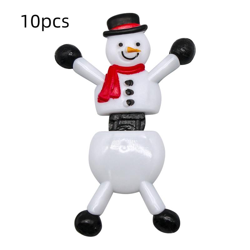 

Top Snowman Hat Decompression Toy Stretchable Stickiness Wall Climbing Toy Gift червоний