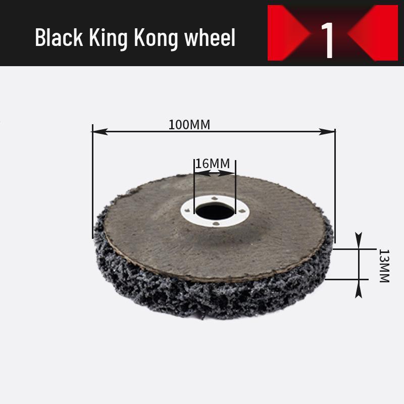 Mansha Rui Black King Kong Grinding Disc for Metal, Rust & Paint Removal, Blue Orchid Purple