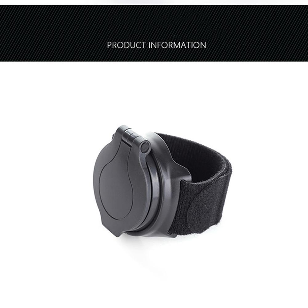 Kolip Bicycle Wrist Rearview Mirror 360 Degree Rotate Rearview Safety Riding Arm Wrist Strap Back Rear View Bicycle Accessories