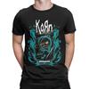 Korn Band Rock T-Shirt Herren Baumwolle Neuheit T-Shirt Rundhals T-Shirt Kurzarm Kleidung Original